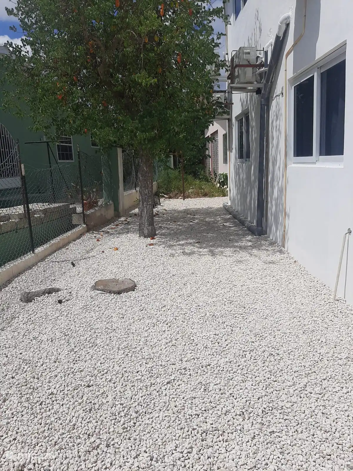 Here is a view of where you can park your car