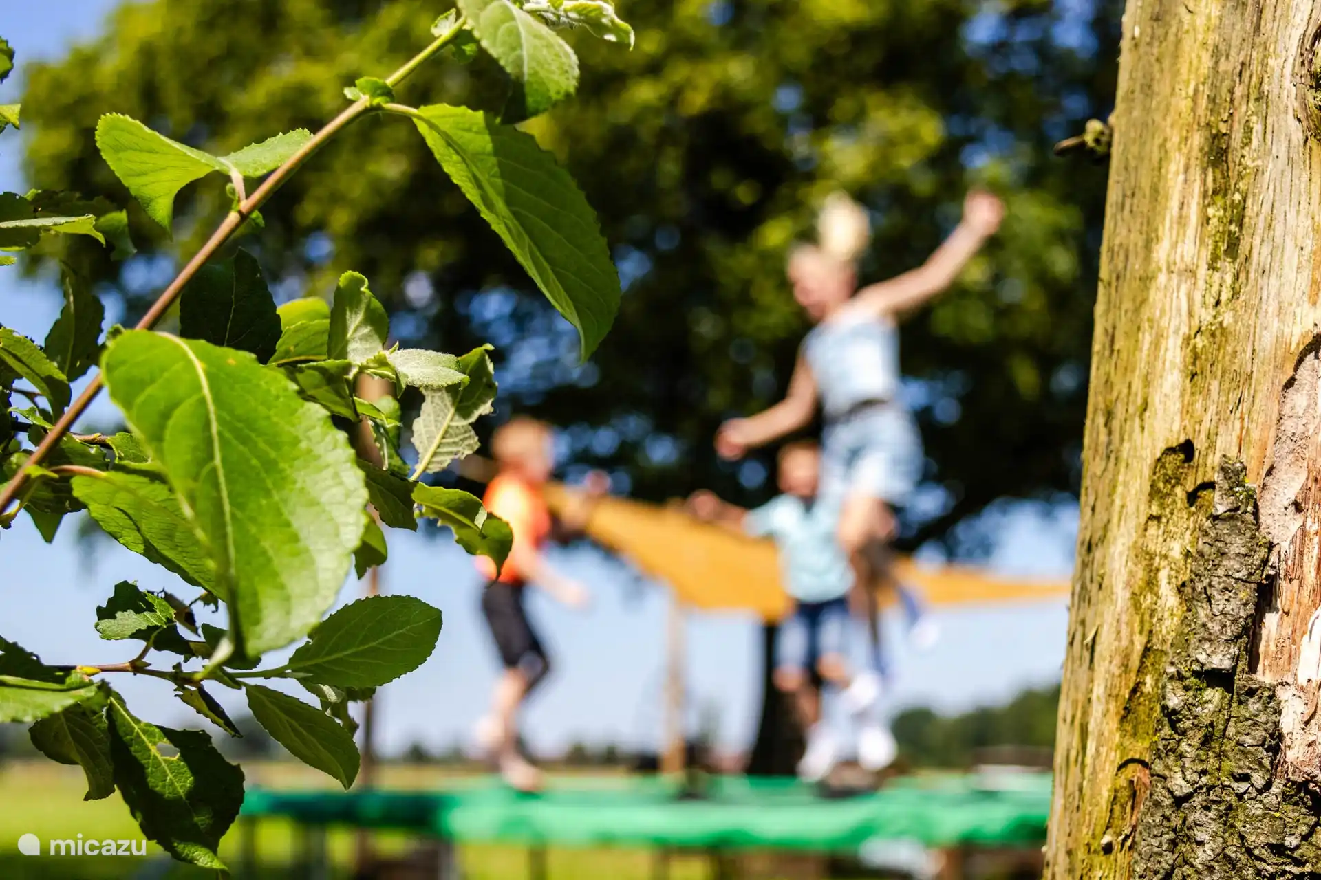 Les enfants s’amusent. Pas besoin d’iPad !