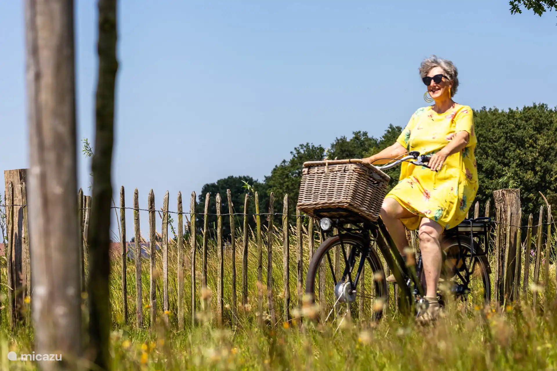 De la maison de vacances, vous pouvez faire du vélo dans tous les coins de Twente ou de l’Allemagne.