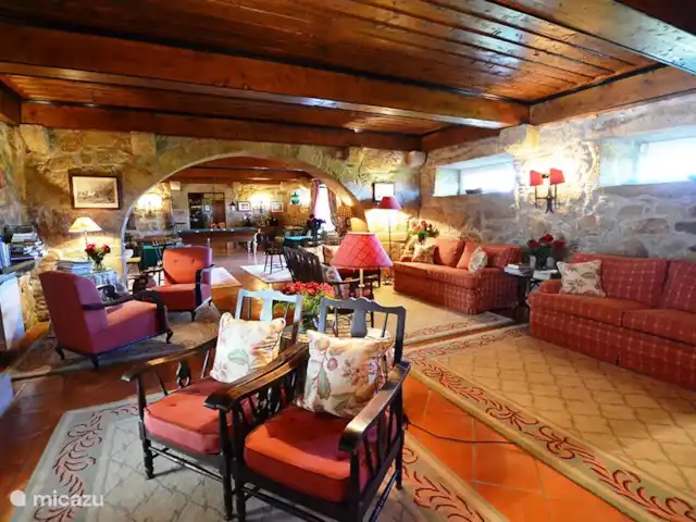Villa Sierra de Arga  en Portugal, Costa Verde, Ponte De Lima - villa Sala de estar