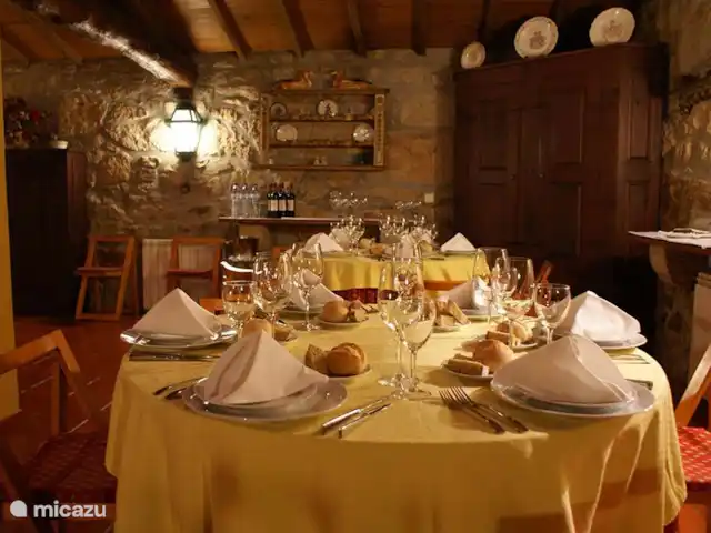 Villa Sierra de Arga  en Portugal, Costa Verde, Ponte De Lima - villa Mesa del comedor