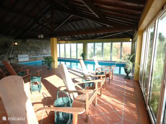 Villa Sierra de Arga  en Portugal, Costa Verde, Ponte De Lima - villa Piscina