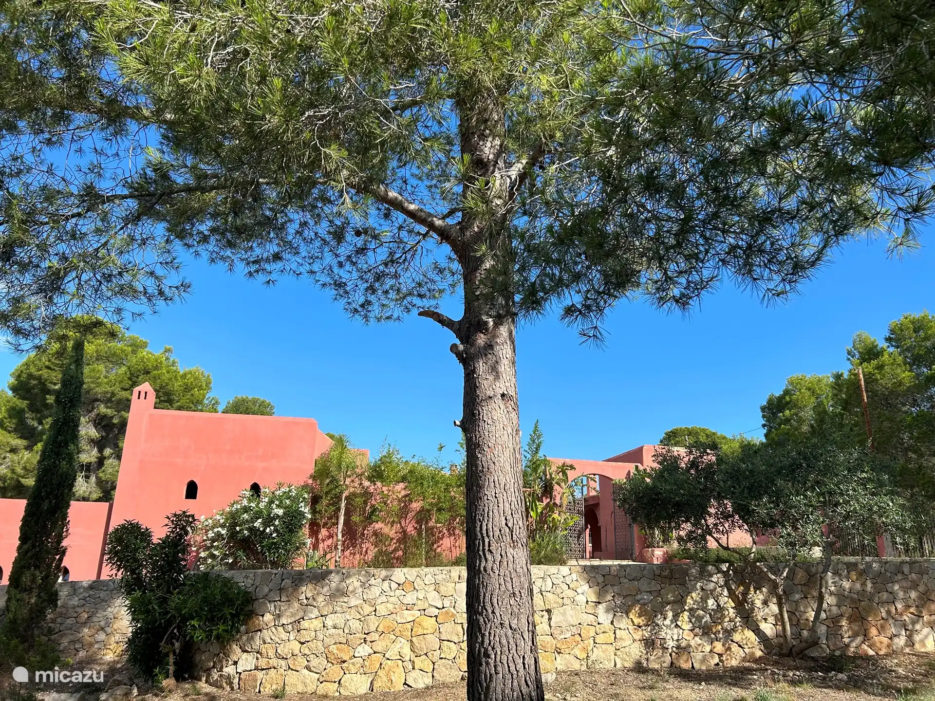 Vooraangezicht van Villa Terra 