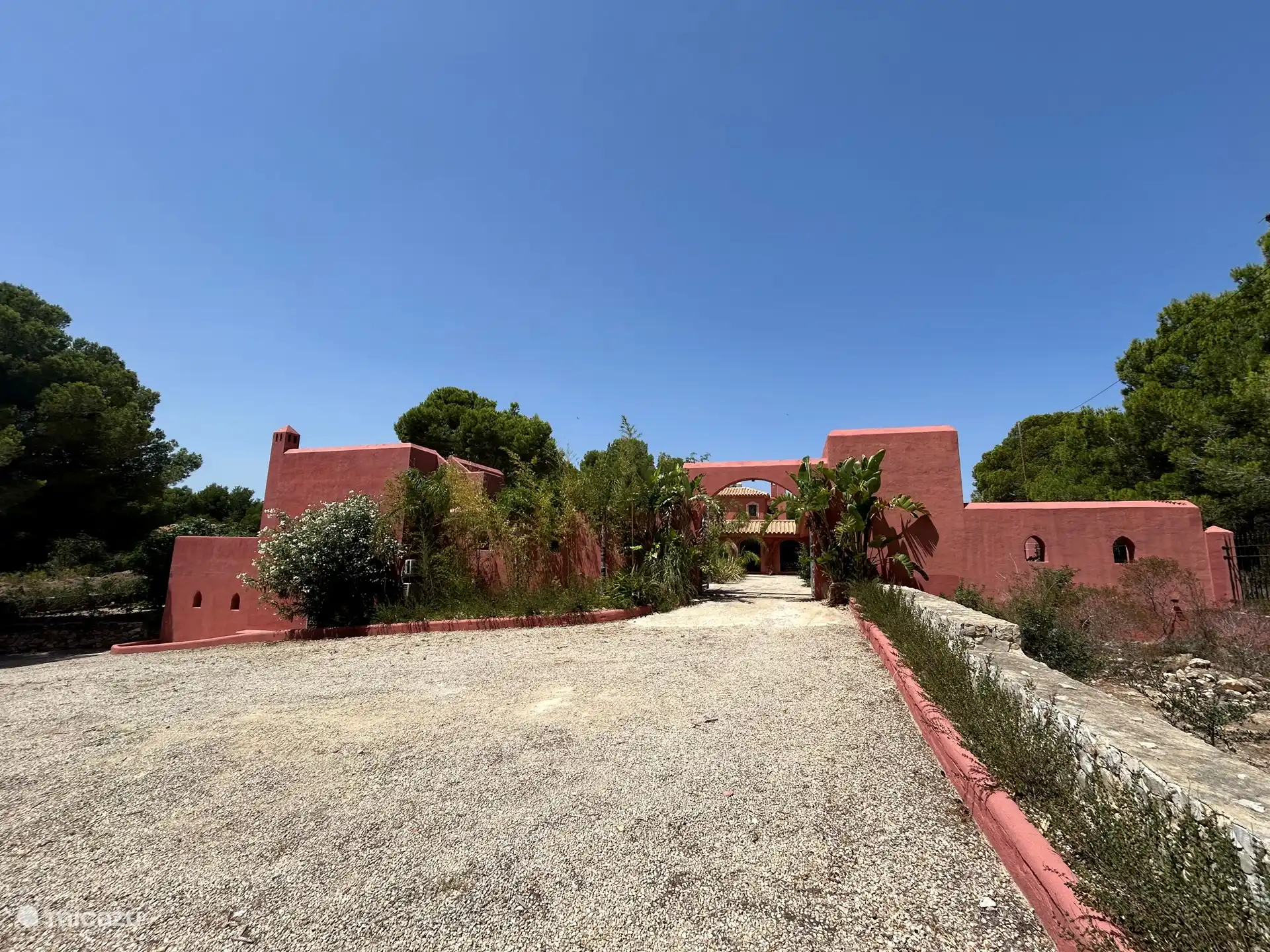 Vooraangezicht van het Villa Terra