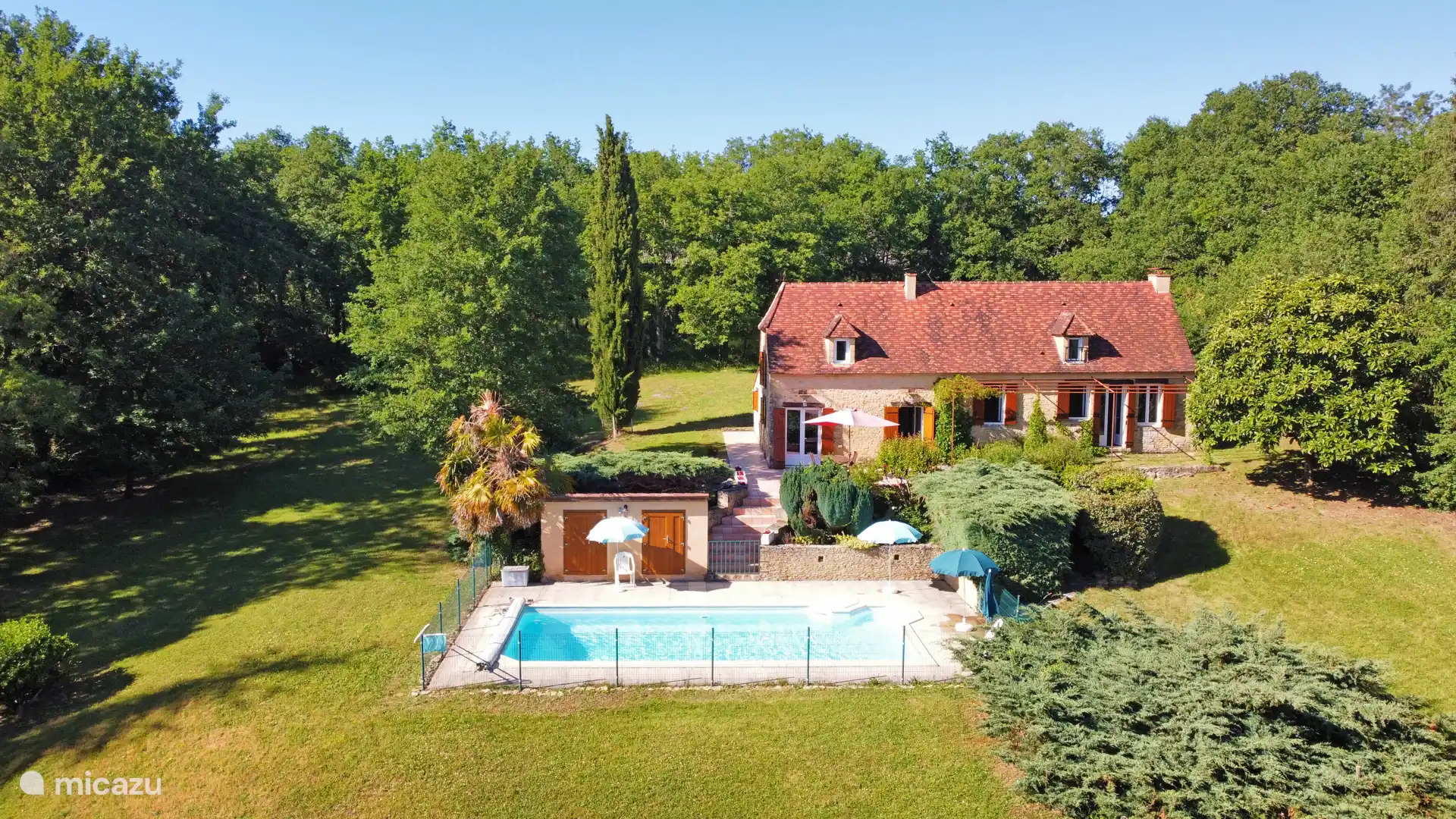 ferienhaus, Saint Chamassy, Dordogne, Frankreich - Die blühende Residenz