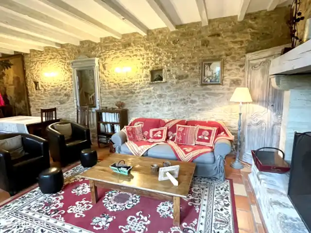 La demeure fleurie | France, Dordogne, Saint Chamassy - maison de vacances Salon