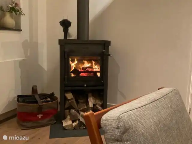 Duinbries huren in Nederland, Zeeland, Dishoek - vakantiehuis s'winters heerlijk genieten bij de haard