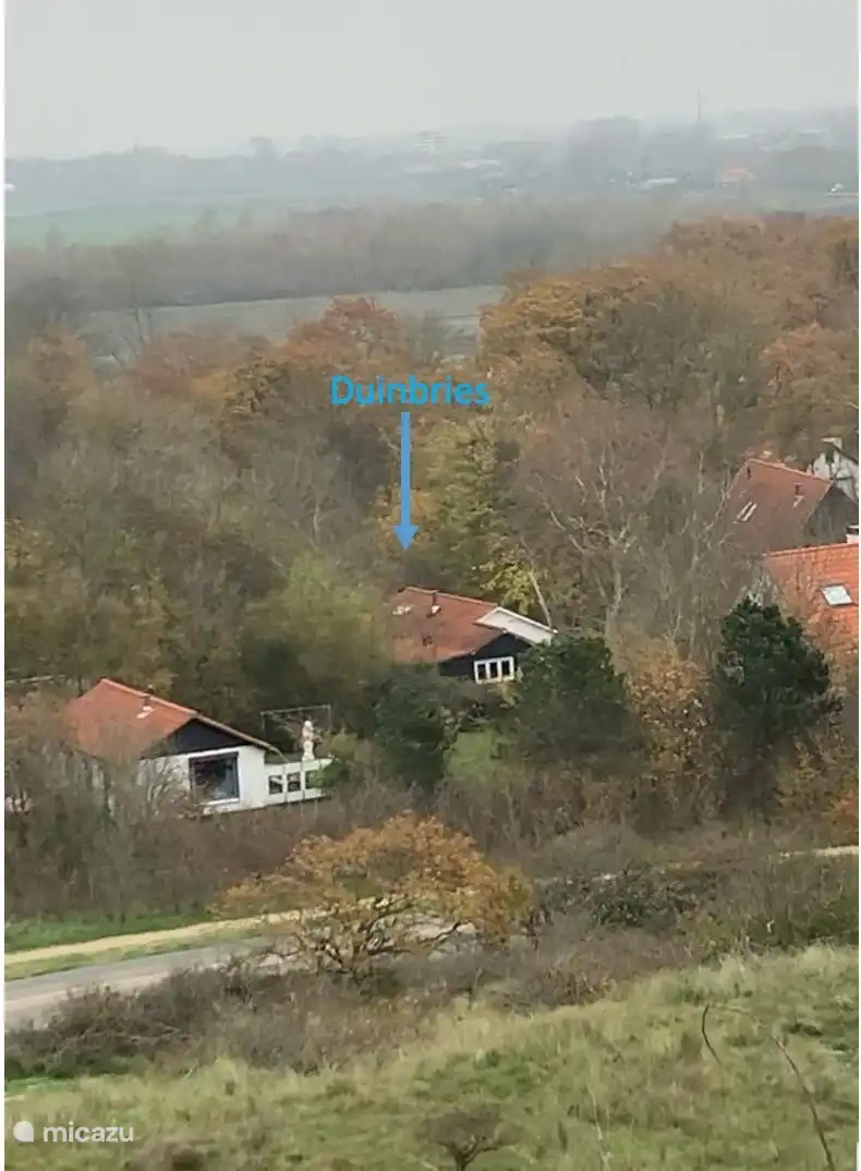 Foto von der Düne aus aufgenommen.
