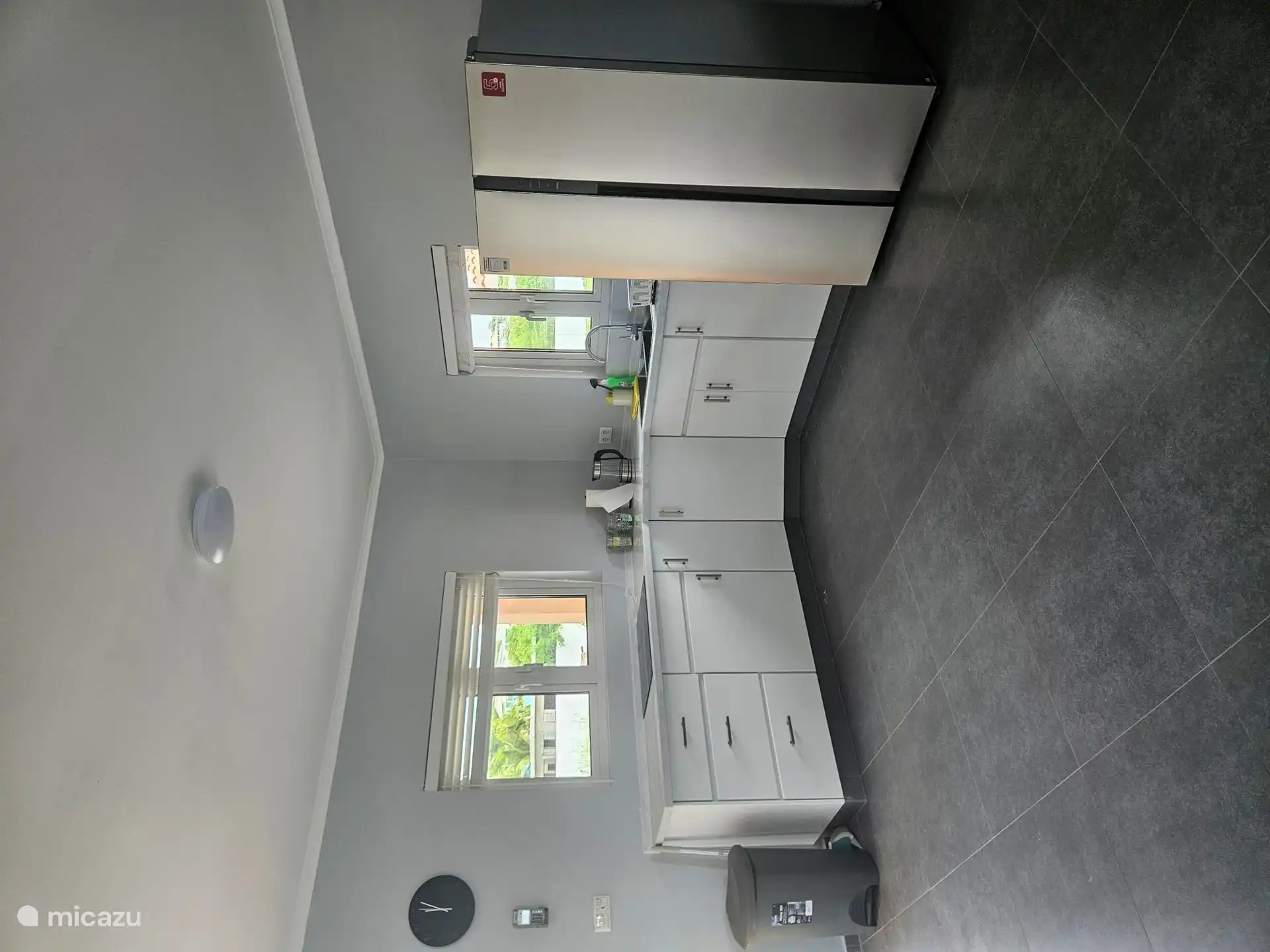 Küche im Erdgeschoss der Wohnungen