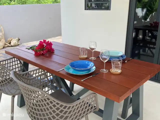 Location de Vacances Curaçao, Banda Ariba (est), Jan Thiel, appartement - Appartements Curalux - Tortue Petit-déjeuner, déjeuner ou dîner ?