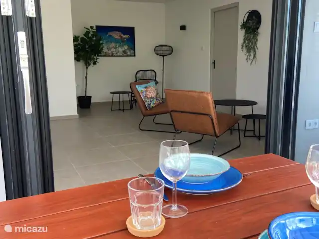 Location de Vacances Curaçao, Banda Ariba (est), Jan Thiel, appartement - Appartements Curalux - Tortue Vue à l'intérieur.