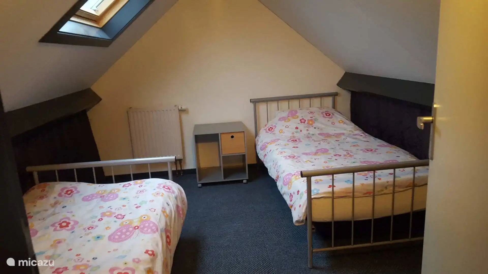 Schlafzimmer des Viererhauses im ersten Stock