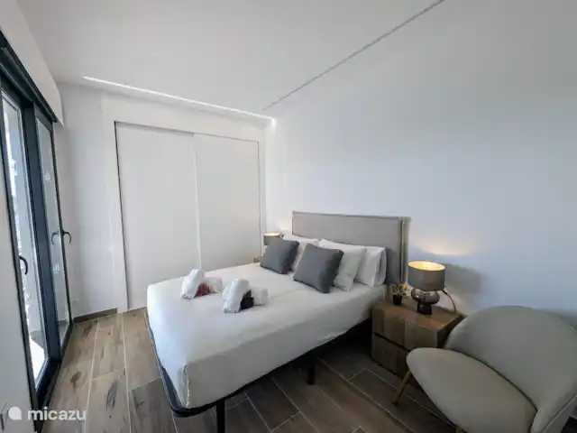 Casa Simba en España, Costa Blanca, Villamartin - penthouse Dormitorio para 2 personas con baño privado