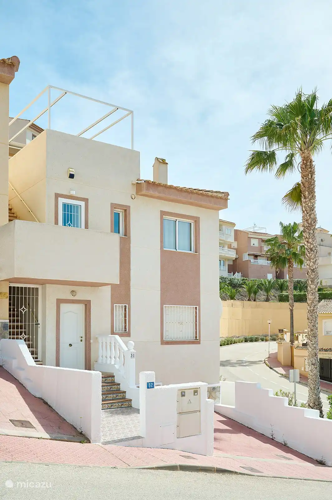 Vue de face de l'appartement