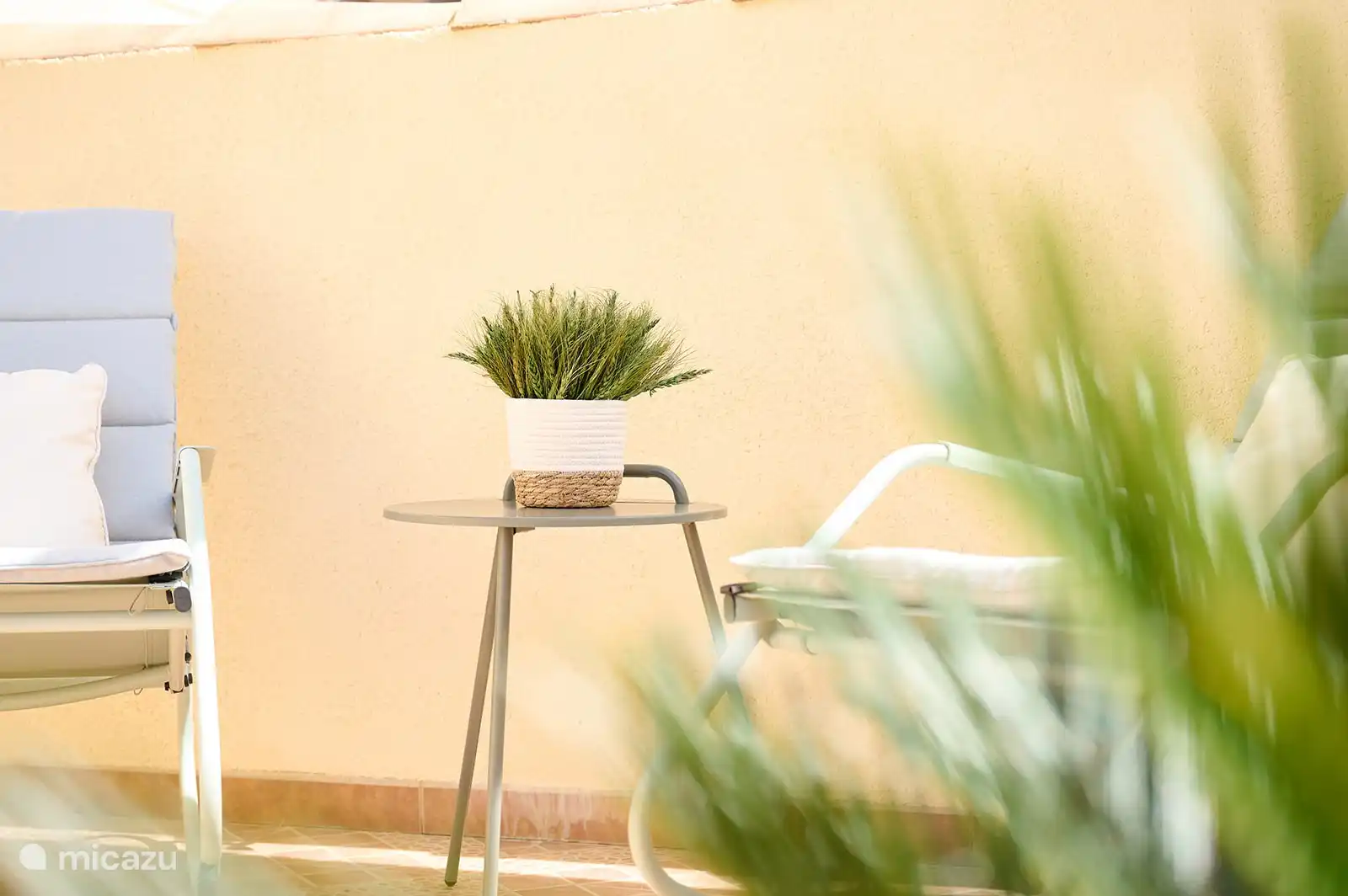 Coin détente sur le toit terrasse