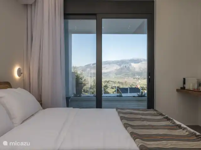 Maison de plage au sommet d’une colline  | Grèce, Grèce centrale, Pogonia - villa Chambre d'amis 3