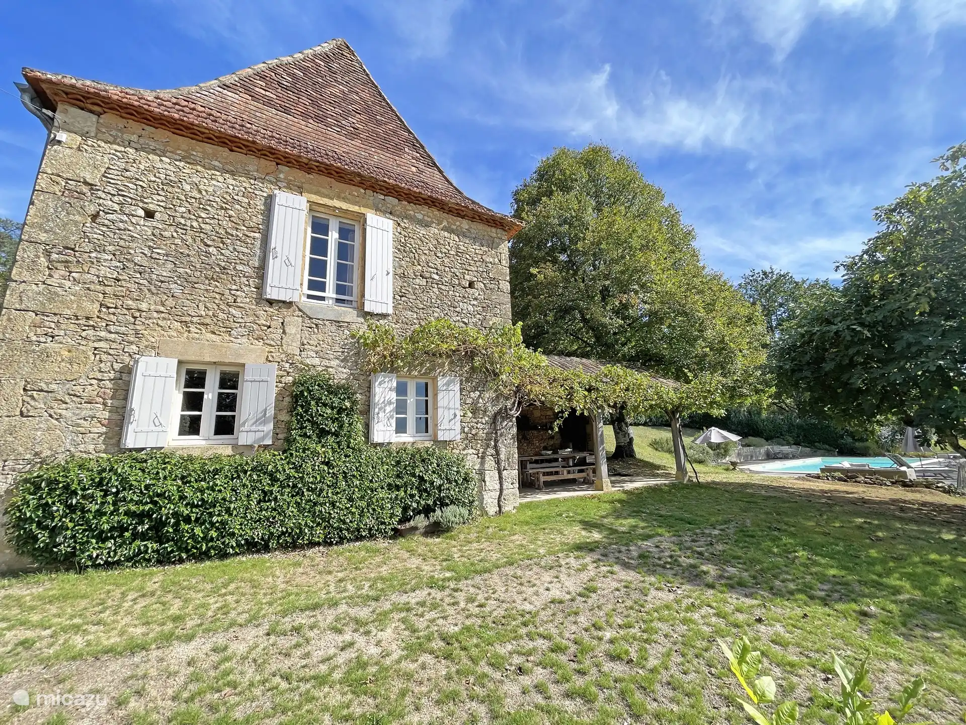 Garten und Schwimmbad