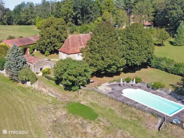 L’Écrin champêtre | France, Dordogne, Paunat - maison de vacances Vue aérienne de la propriété