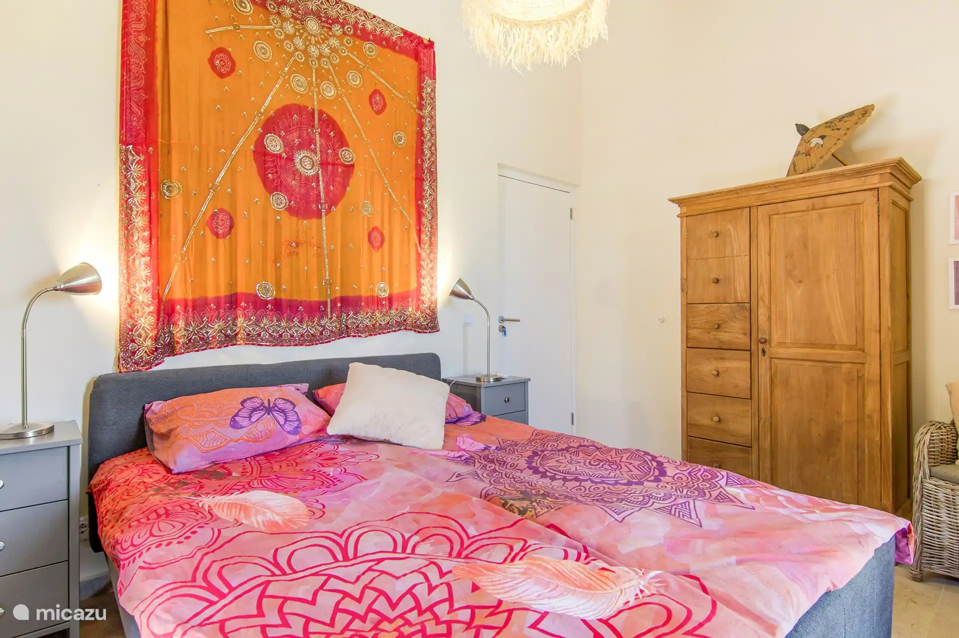 Schlafzimmer 2 mit schönem Doppelbett!