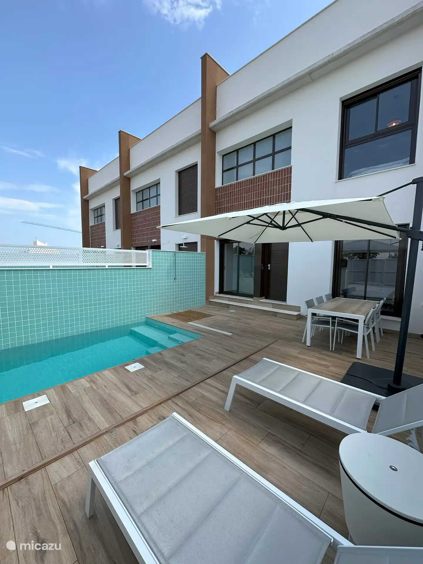 Terrasse im Erdgeschoss