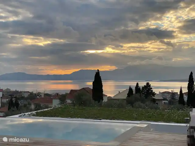 Villa Pélagia | Grèce, Grèce centrale, Paleros - villa Vue du coucher de soleil