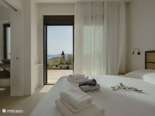 Villa Ilios | Grèce, Grèce centrale, Paleros - villa Chambre principale avec vue