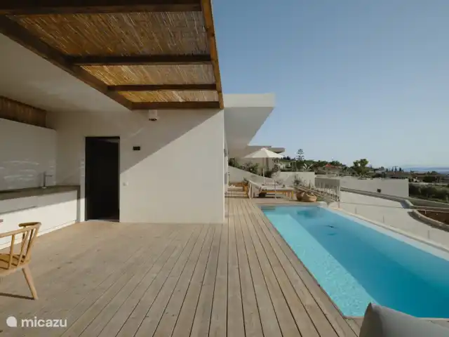 Villa Ilios | Grèce, Grèce centrale, Paleros - villa Vue terrasse et piscine