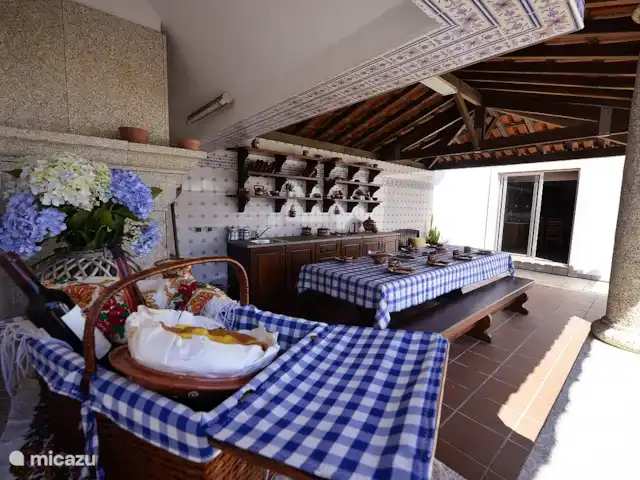 Villa Hélène | Portugal, Braga, Barcelos - villa Cuisine extérieure avec table à manger
