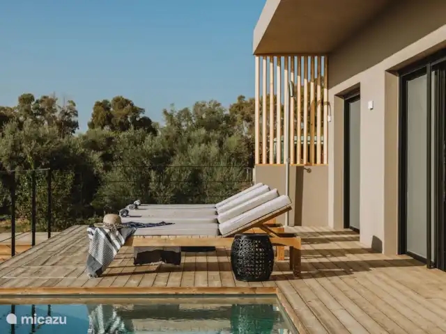 Villa Morby | Grèce, Grèce centrale, Paleros - villa Vue sur les transats