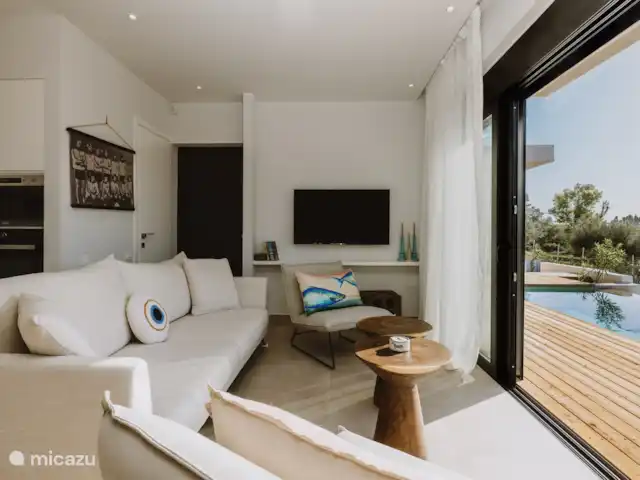 Villa Morby | Grèce, Grèce centrale, Paleros - villa Salon et coin TV
