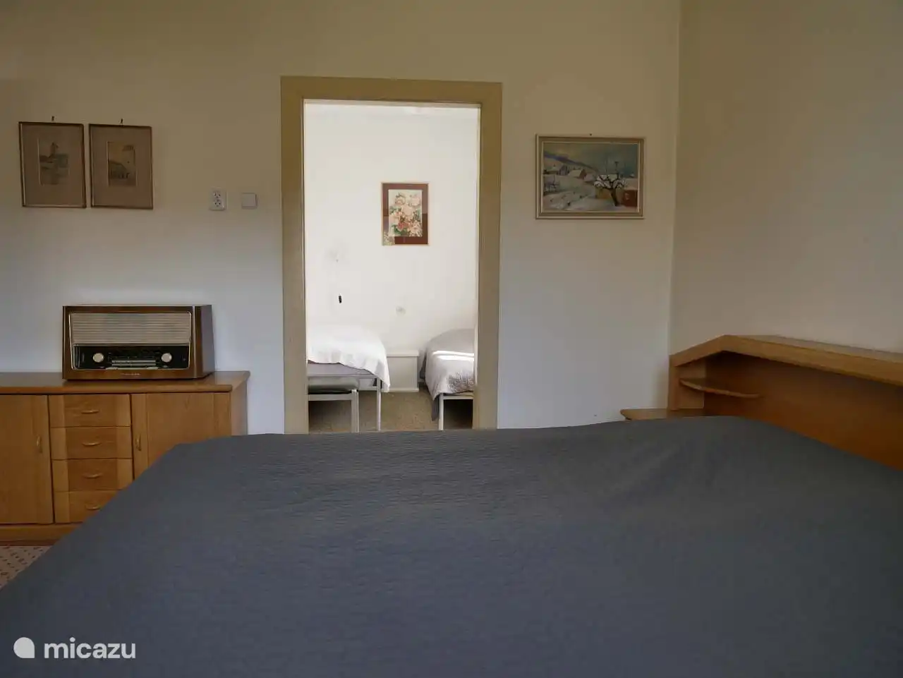 Grote slaapkamer eerste verdieping