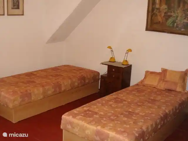 U Kováře | République Tchèque, Sud de la Bohême, Malenice - villa Chambre avec deux lits simples au deuxième étage.