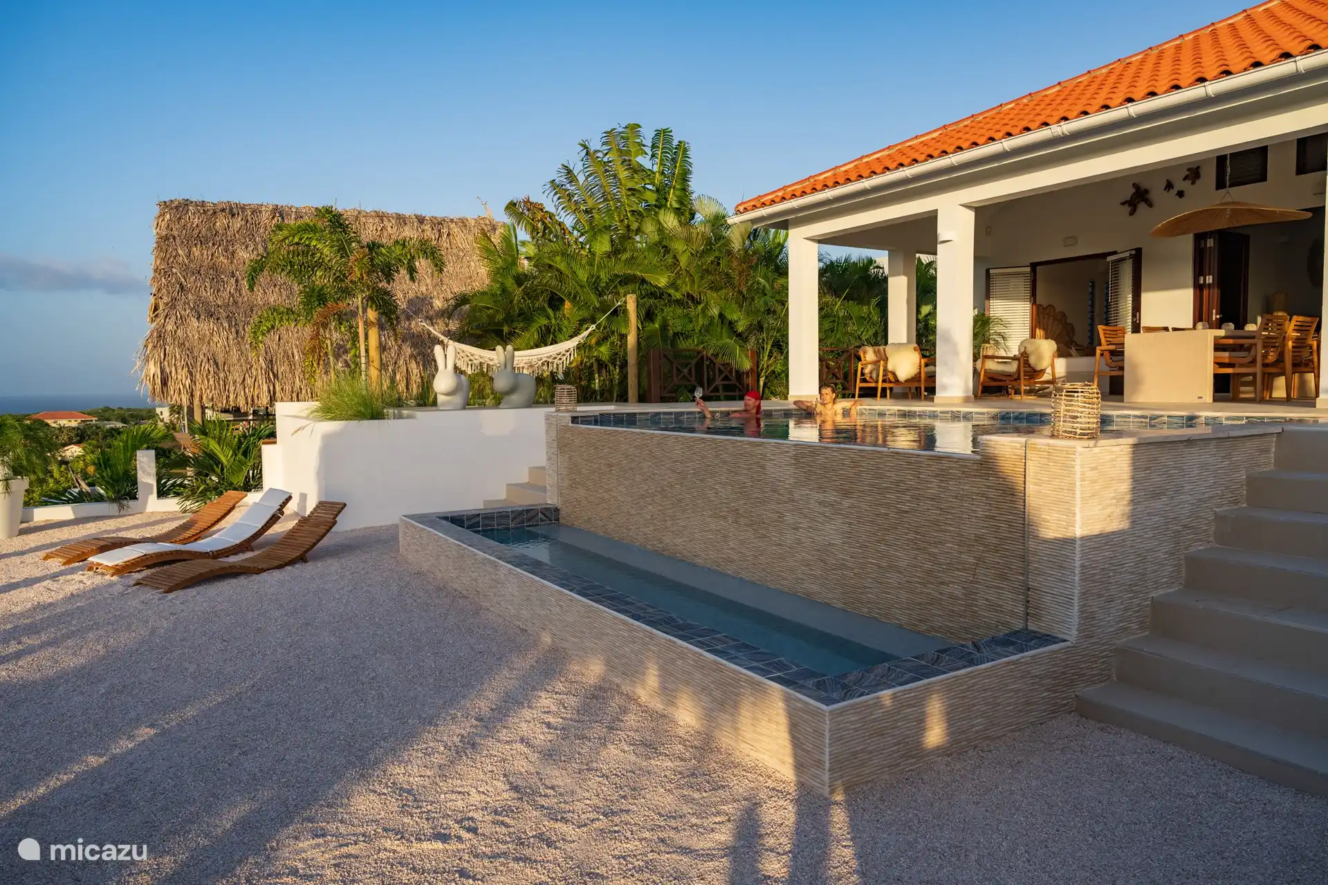 Infinity-Bereich des Pools