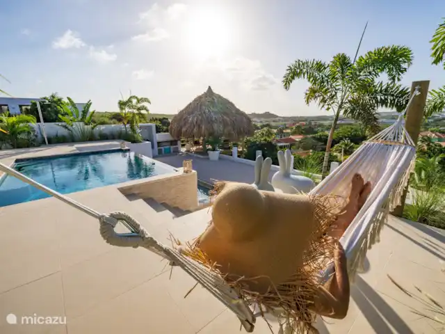 Villa SeruGrandi | Curaçao, Banda Abou (ouest), Big Mountain - villa Détendez-vous dans le hamac et admirez le soleil couchant