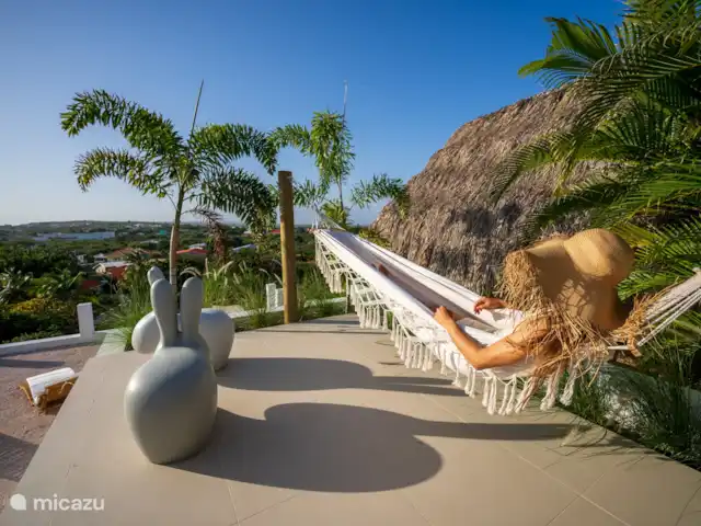 Villa SeruGrandi | Curaçao, Banda Abou (ouest), Big Mountain - villa Détendez-vous dans le hamac et profitez d'une large vue sur la terre et la mer