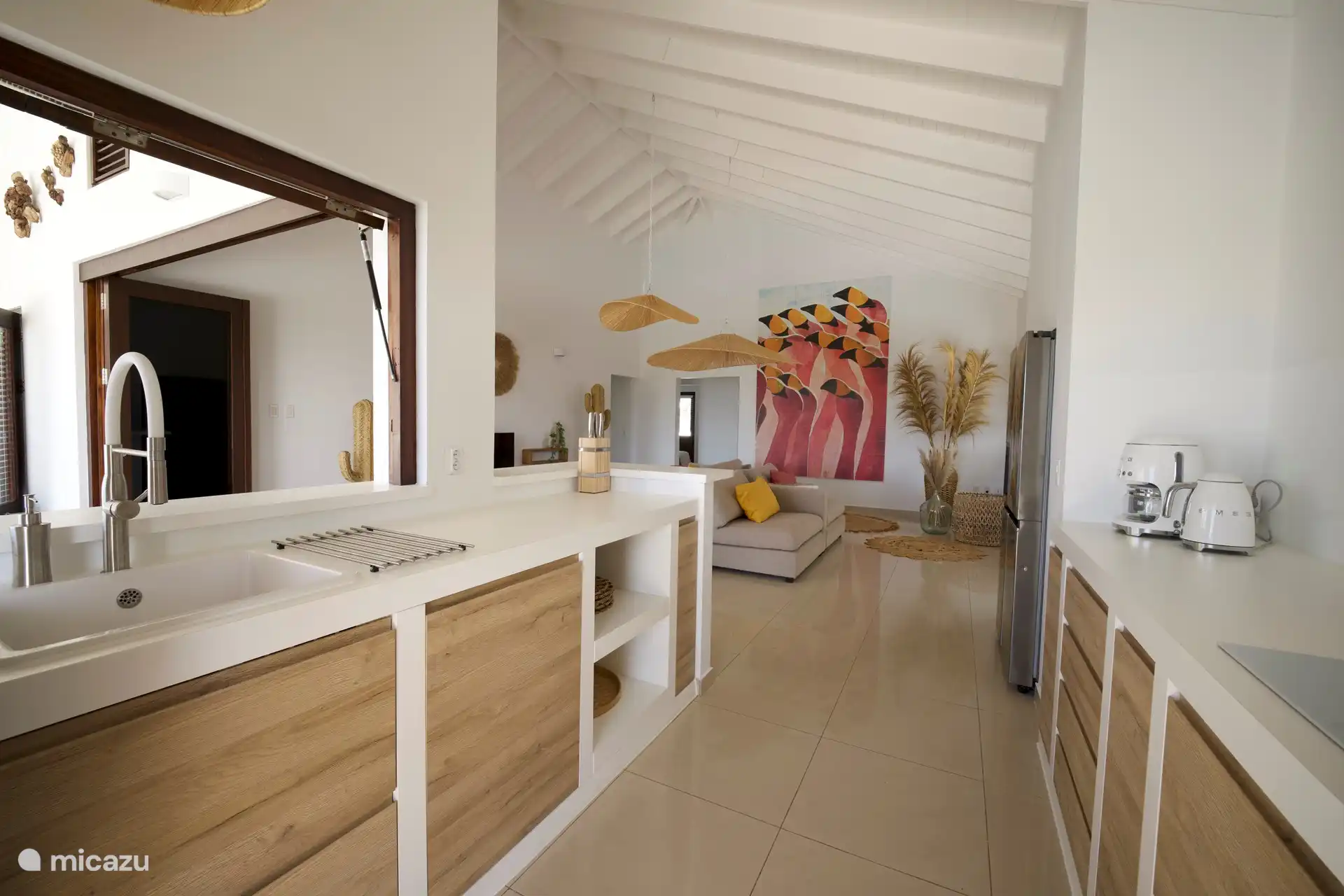 Küche im Ibiza-Stil