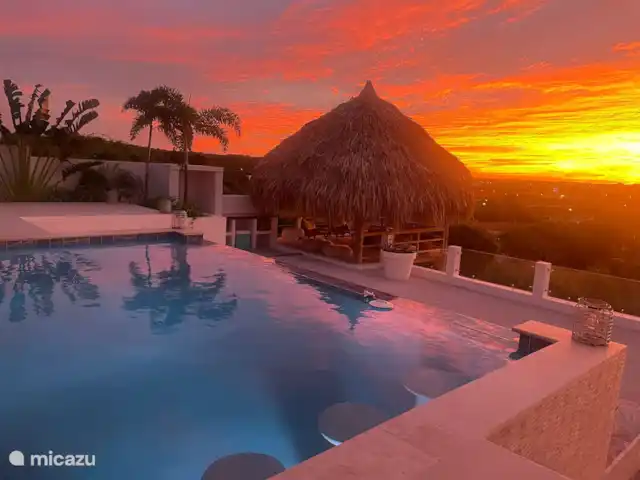 Villa SeruGrandi | Curaçao, Banda Abou (ouest), Big Mountain - villa Coucher de soleil spectaculaire