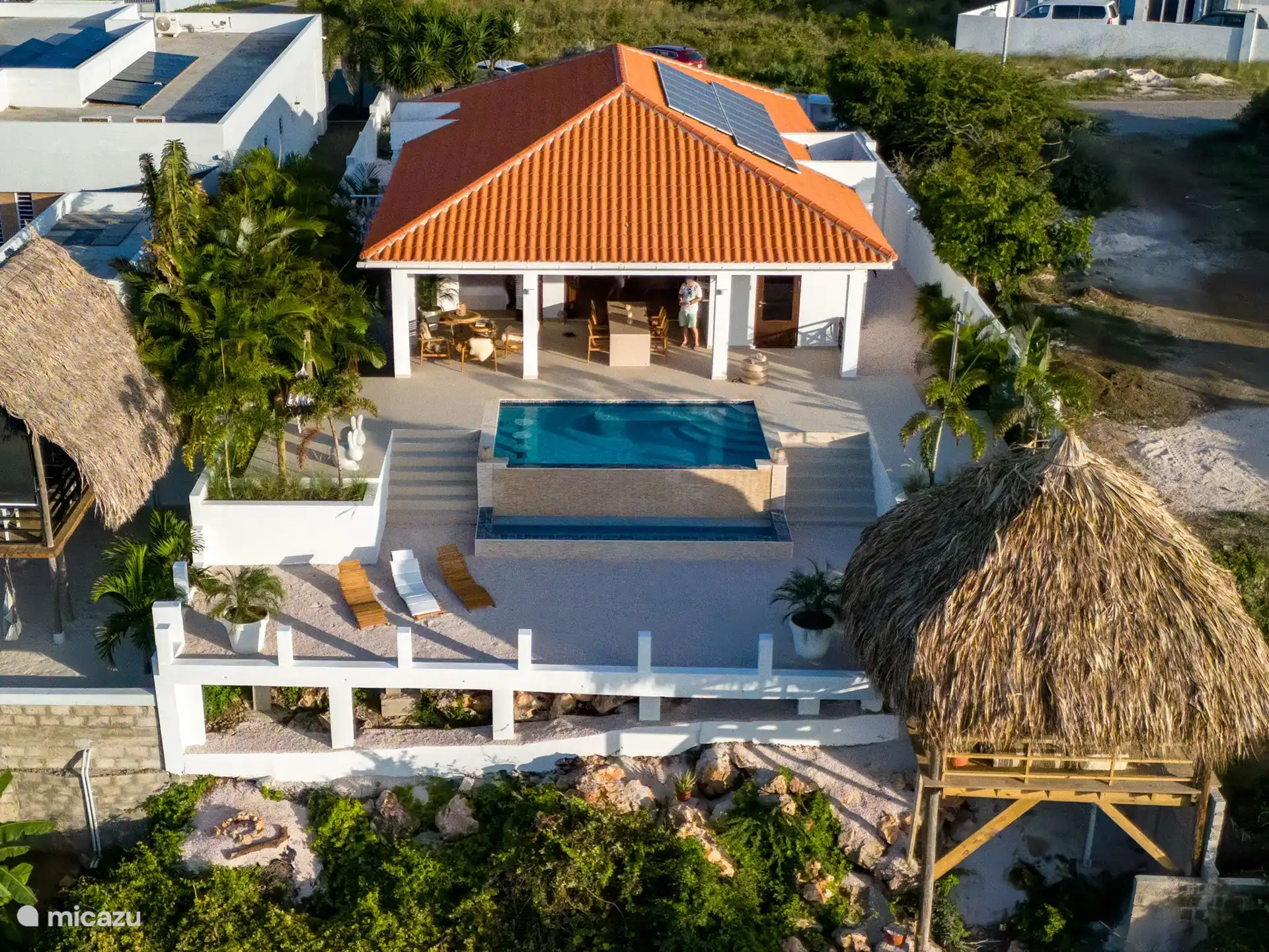 Übersichtsfoto der Villa 