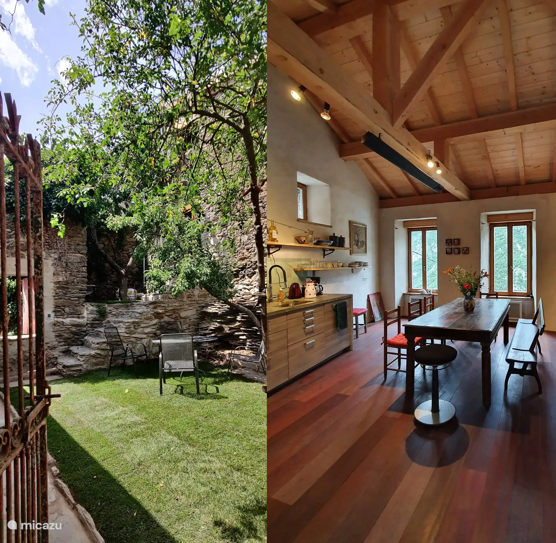 Das Bergdorfhaus Nohèdes in Frankreich, Pyrénées-Orientales, Nohèdes - ferienhaus