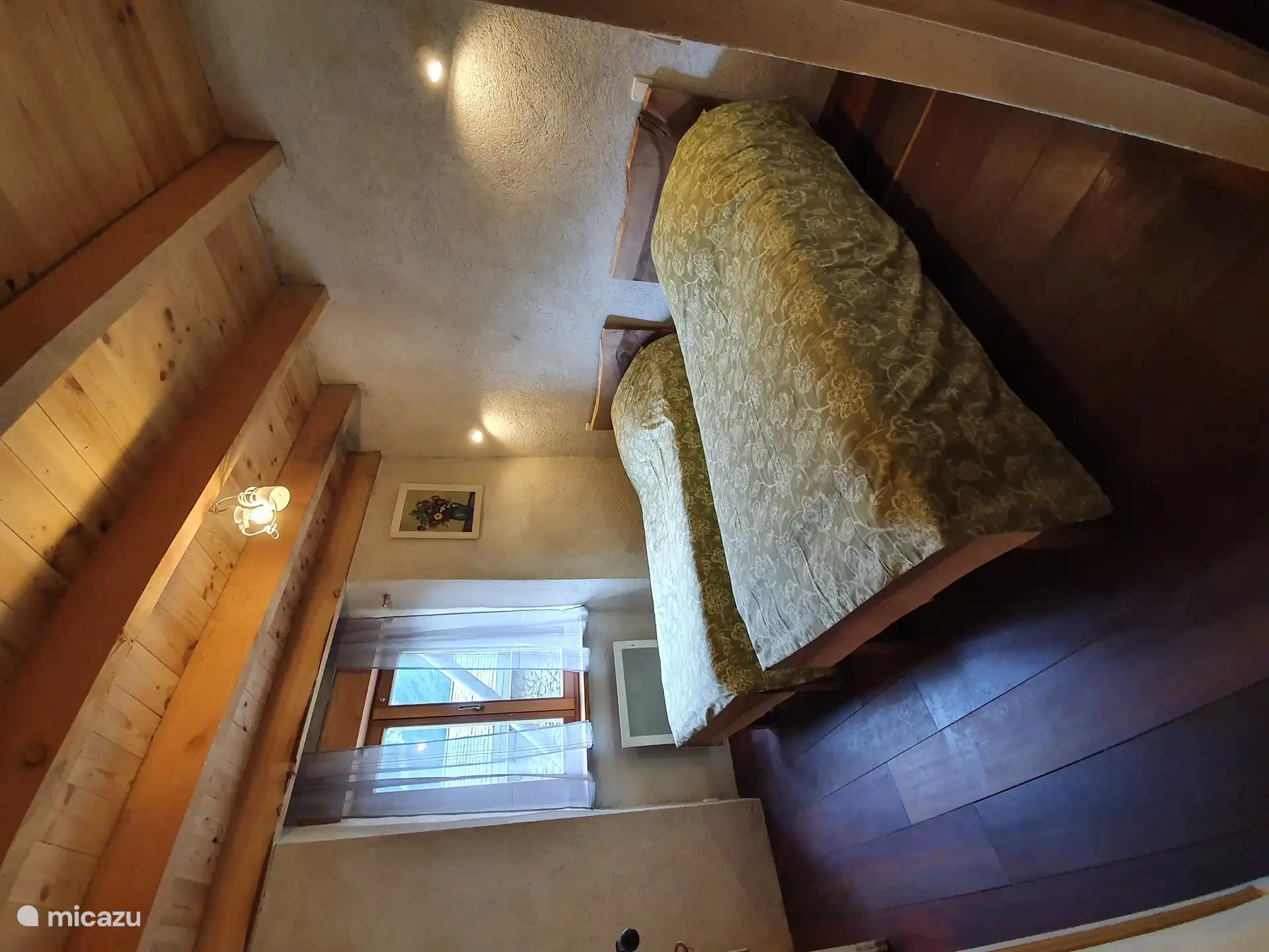 Das zweite Schlafzimmer ist wahlweise mit zwei Einzelbetten oder einem Doppelbett ausgestattet