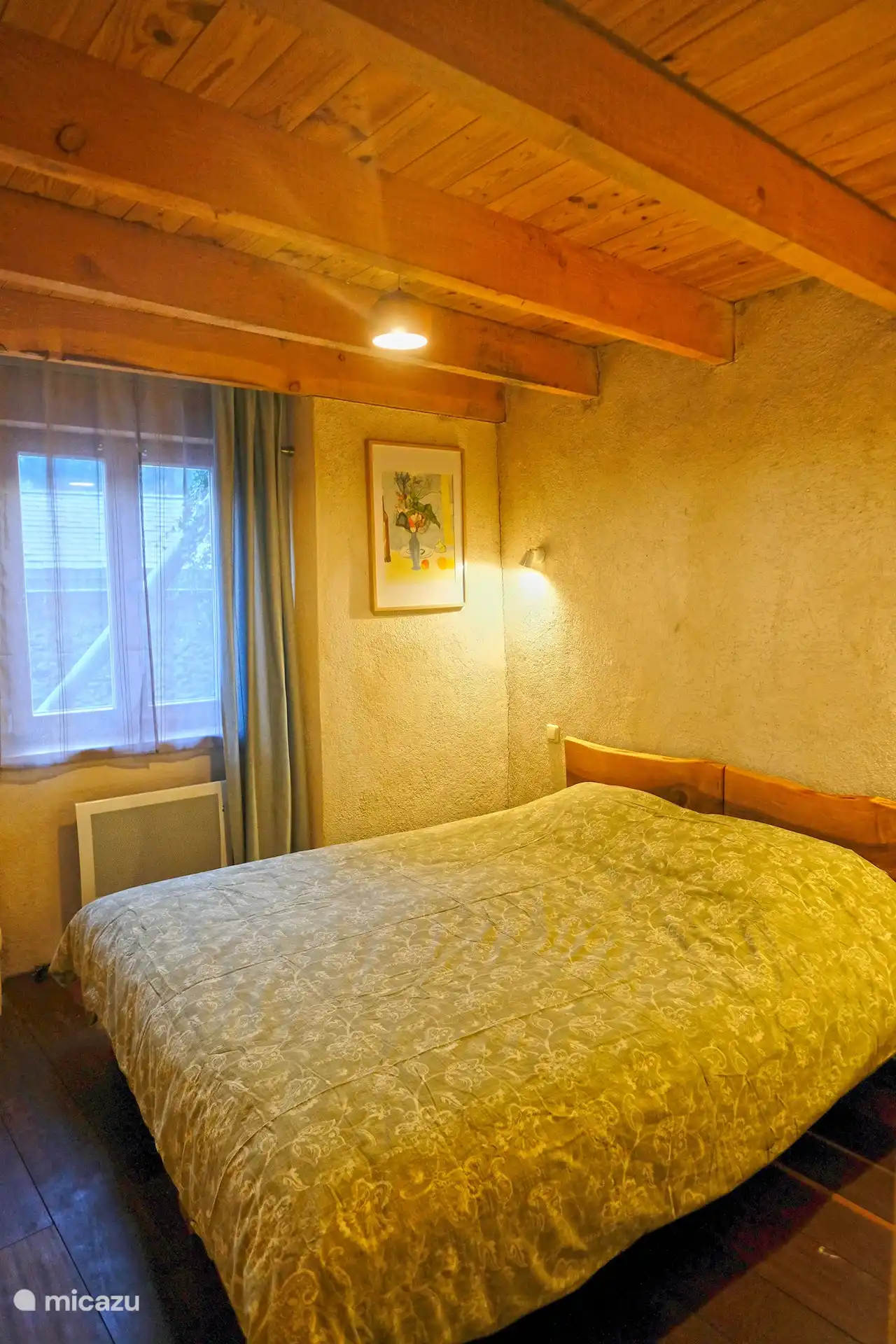 Das zweite Schlafzimmer ist wahlweise mit zwei Einzelbetten oder einem Doppelbett ausgestattet