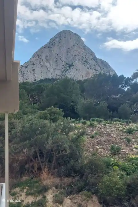 View from balcony to the Ifach