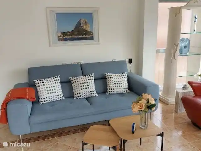 Location de Vacances Espagne, Costa Blanca, Calpe, appartement - Casa Léonie Salon canapé