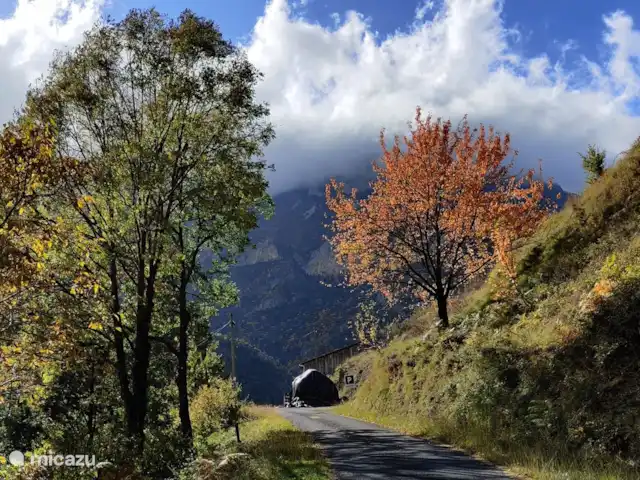 The Mountain Village Studio Nohèdes huren in Frankrijk, Pyrénées-Orientales, Nohèdes - studio De weg naar Nohèdes