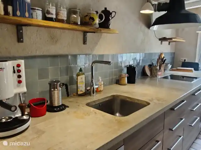 The Mountain Village Studio Nohèdes huren in Frankrijk, Pyrénées-Orientales, Nohèdes - studio Keuken