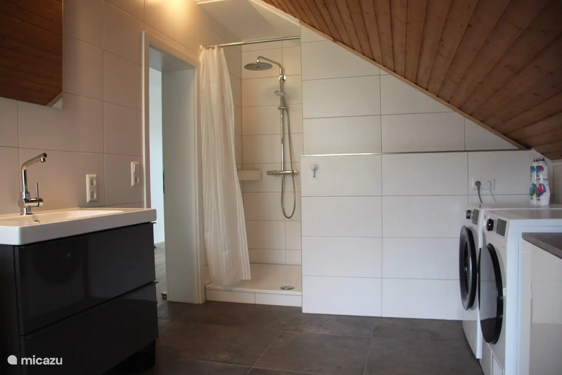 bathroom with shower