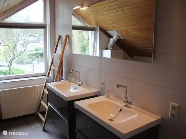 ONCE en Alemania, Baja Sajonia, Bad Bentheim - casa vacacional Baño con ducha