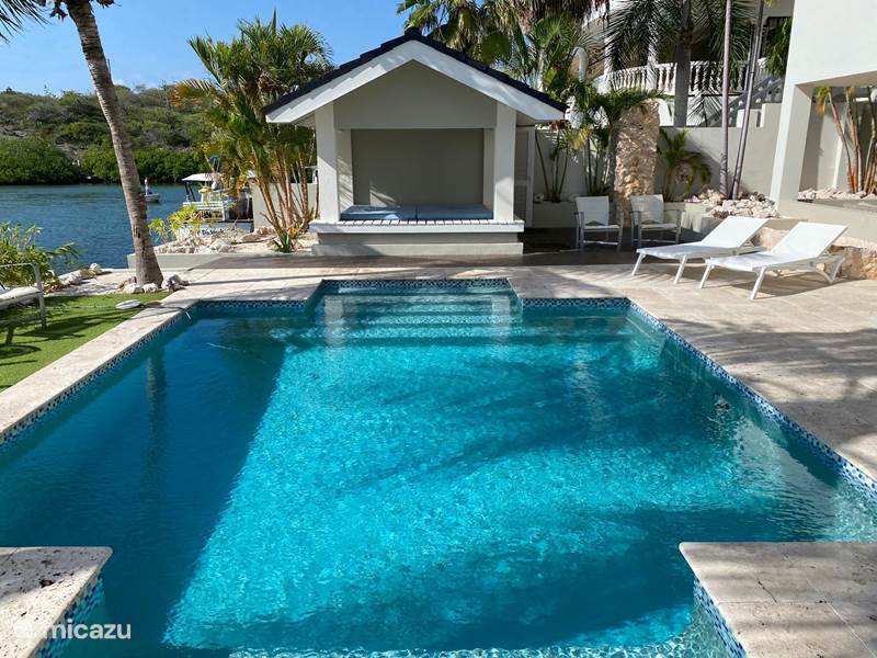 Maison de Vacances Curaçao, Banda Ariba (est), Jan Sofat Villa Villa del Mare (avec bateau !) 