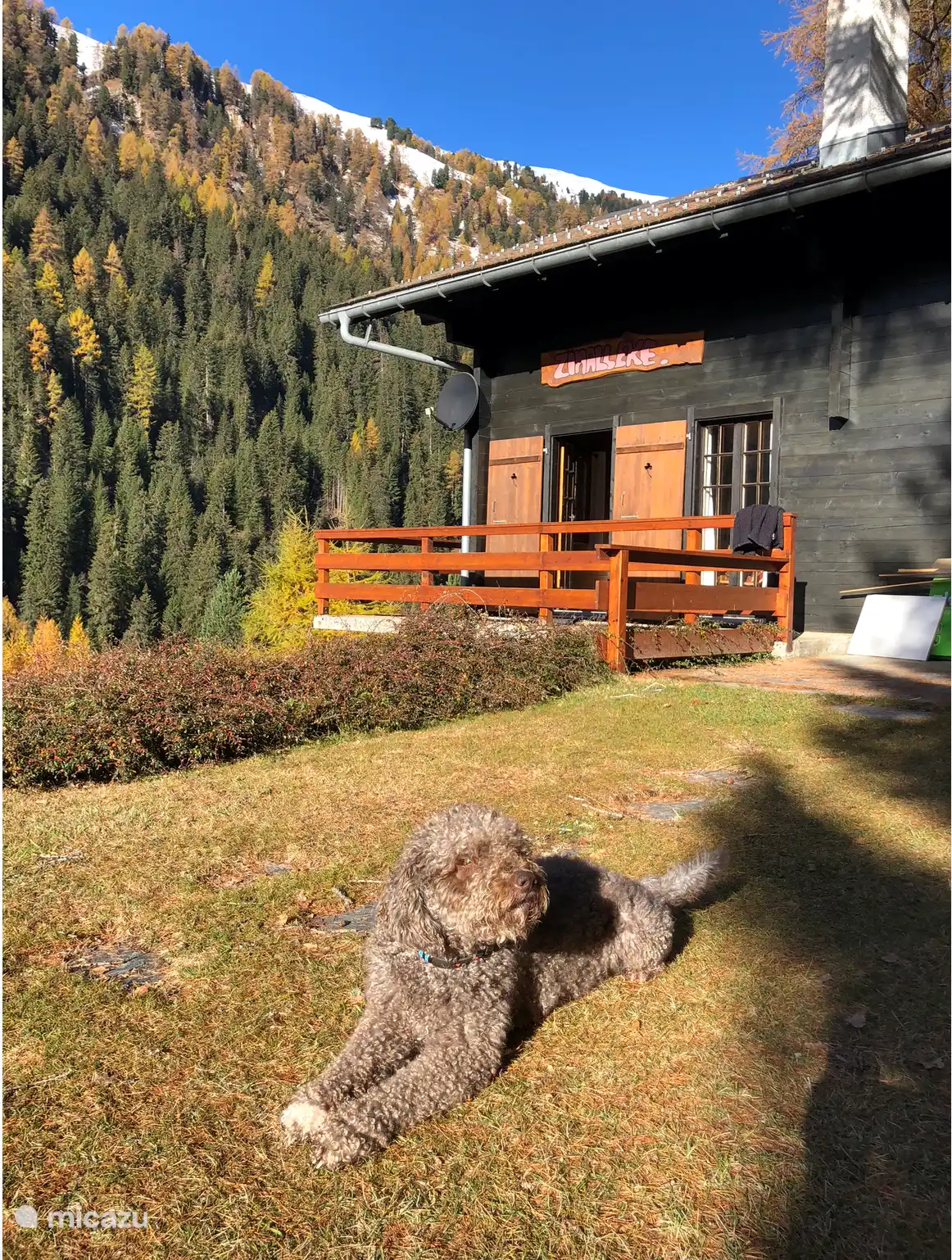 private garden with breathtaking views