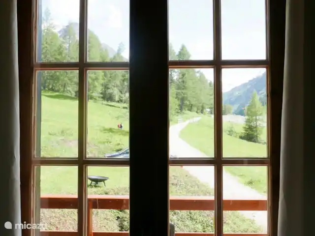 Zinalleke | Suisse, Valais, Ayer - chalet belle vue depuis la partie supérieure du séjour
